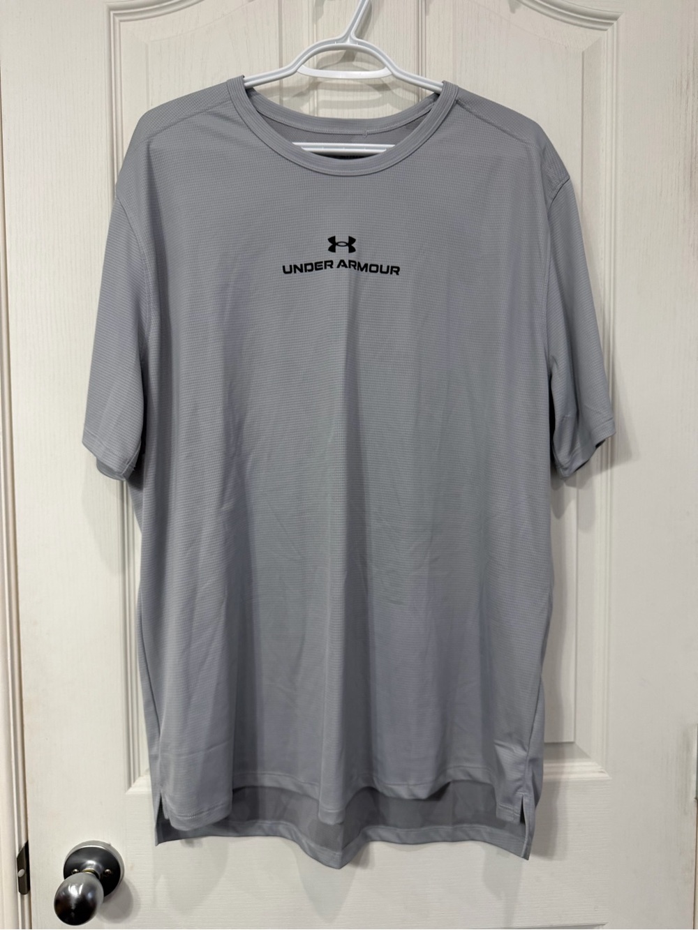 Under Armour Light Gray Short Sleeve Performance Tee